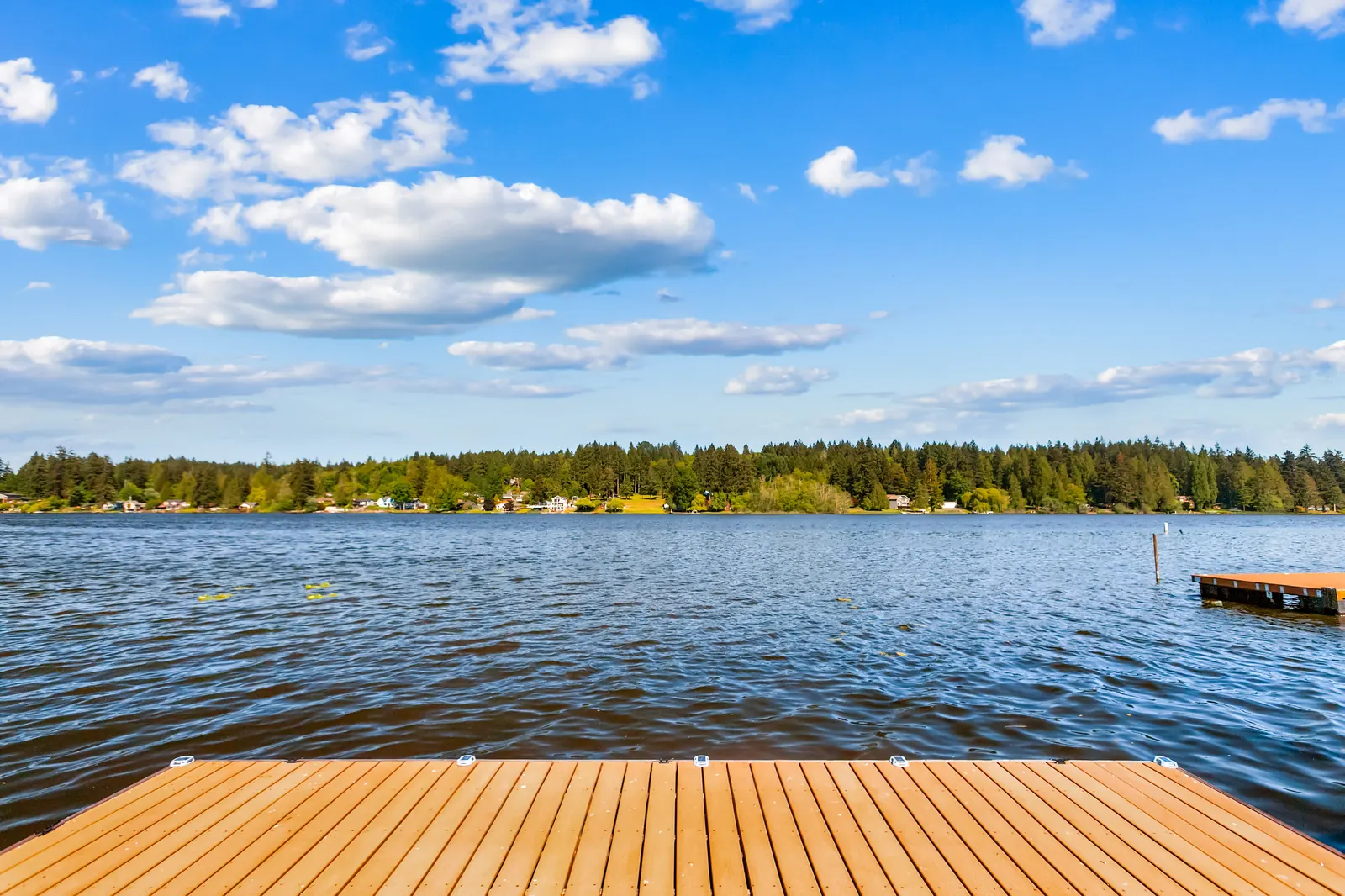 View of Long Lake from the private dock